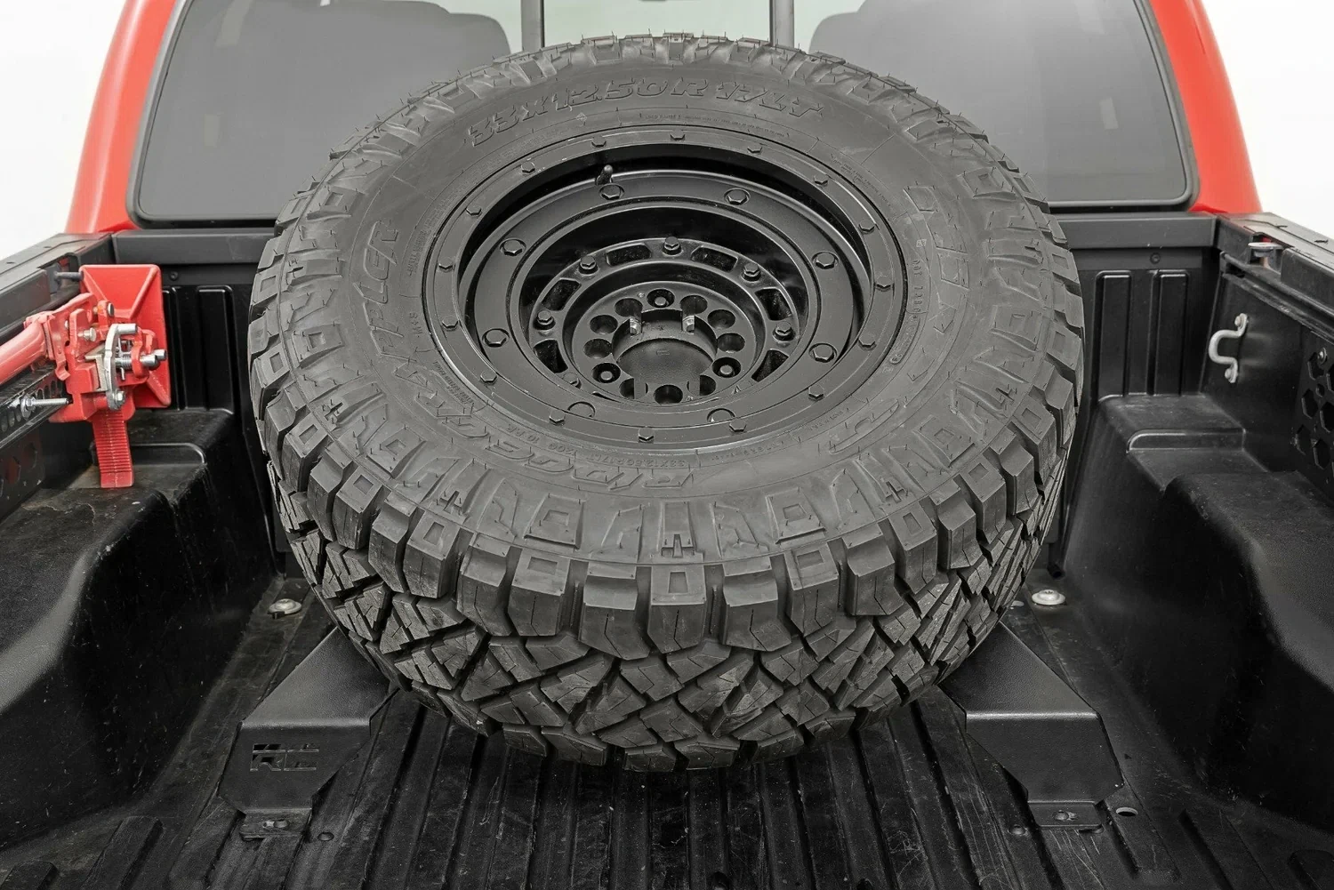 Bed Mount Spare Tire Carrier Universal(5x5.5 6x5.5 6x135 & 5x5.0) 73110